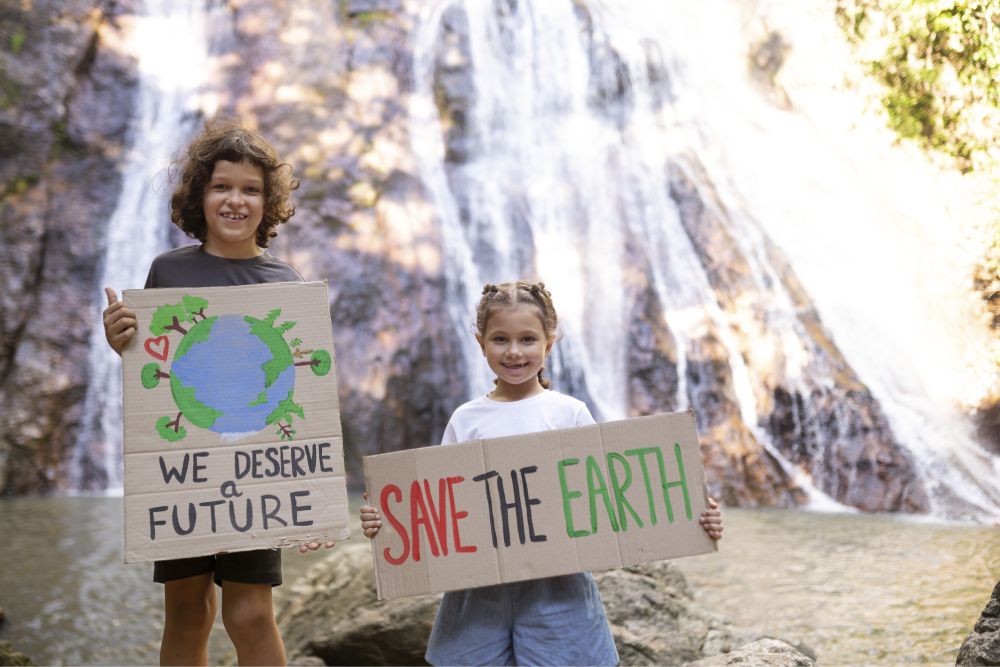 we’re committed to keeping our planet clean and green
